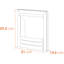 Adam 51cm W Brushed Steel Fireplace with 6000 BTU