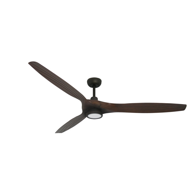 Annalicia 60'' Ceiling Fan with LED Lights, Oil Rubbed Bronze
