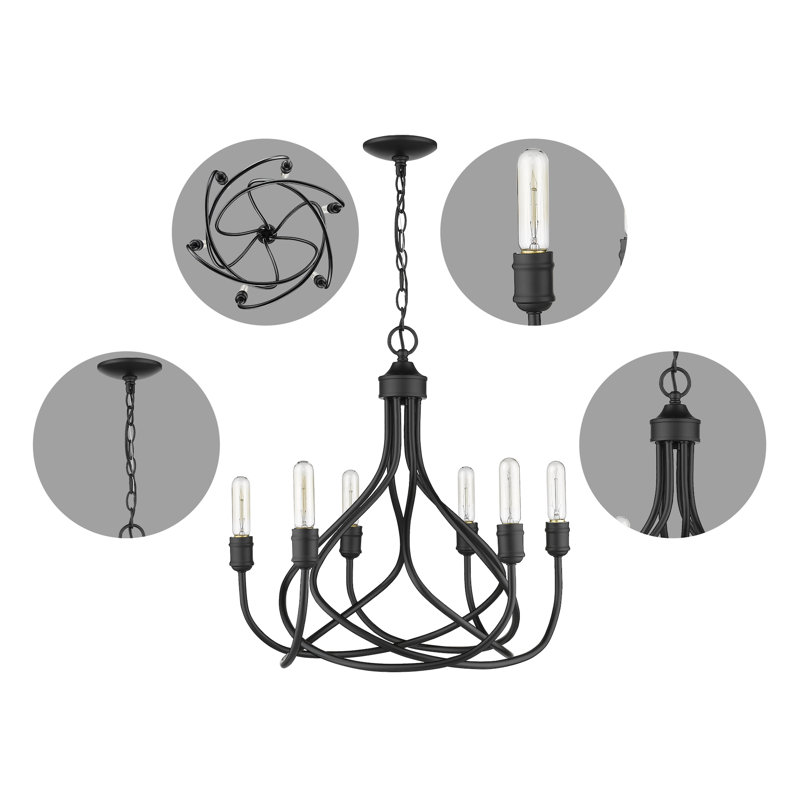 6 - Light Empire Chandelier