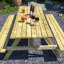 Rowlinson 6ft Picnic Bench