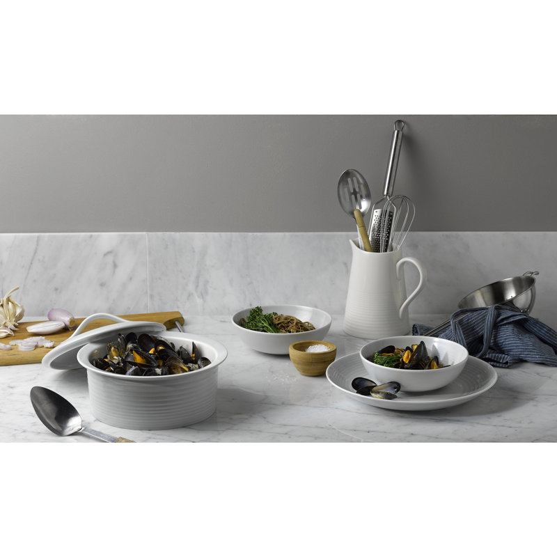 GR Maze 12 Piece Stoneware Dinnerware Set - Service for 4