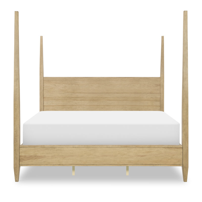 Mya Four Poster Bed, California King, Brown