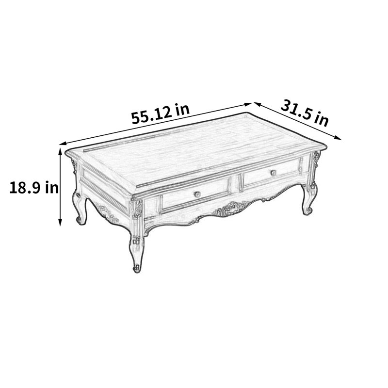 Table basse American