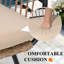 Chaise de salle à manger d'extérieur avec coussin amovible Ardella-1466504860