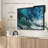Sparkling Wave Canvas Print-102860145