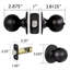 Bouton d'intimité pour lit / baignoire Ball-87128516-87128517-125074506