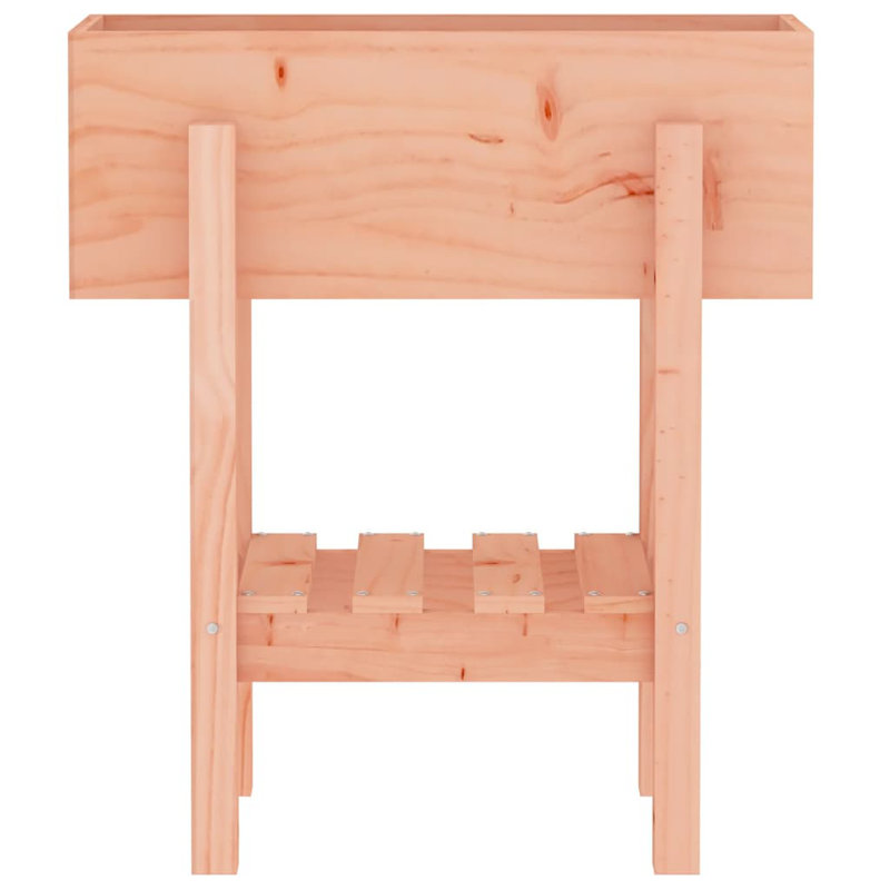 Balliett Wood Planter Box, 101cm W x 30cm D x 69cm H, Peach