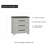 Avery Beige Nightstand
