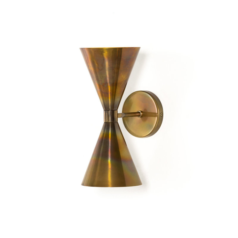 Clement Sconce-Burnt Brass