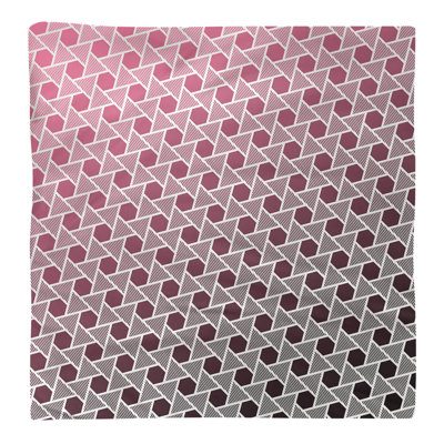 Serviette triangles hexagonals Mcguigan