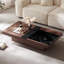 Table basse en bois massif de luxe