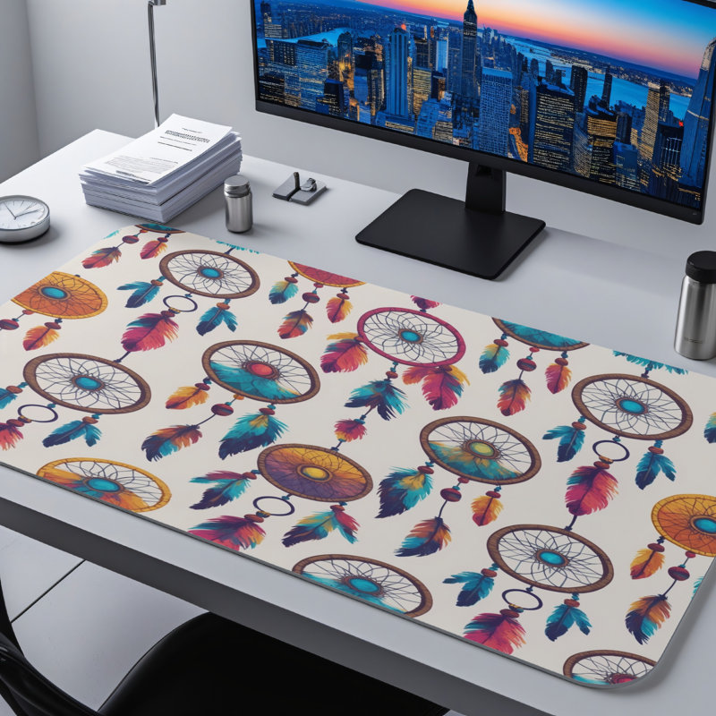 Polyester Desk Pad, 31.5x15.5