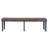Bench Kitchen Dining Bench Natural Kubu Rattan and Solid Mango Wood-450159957