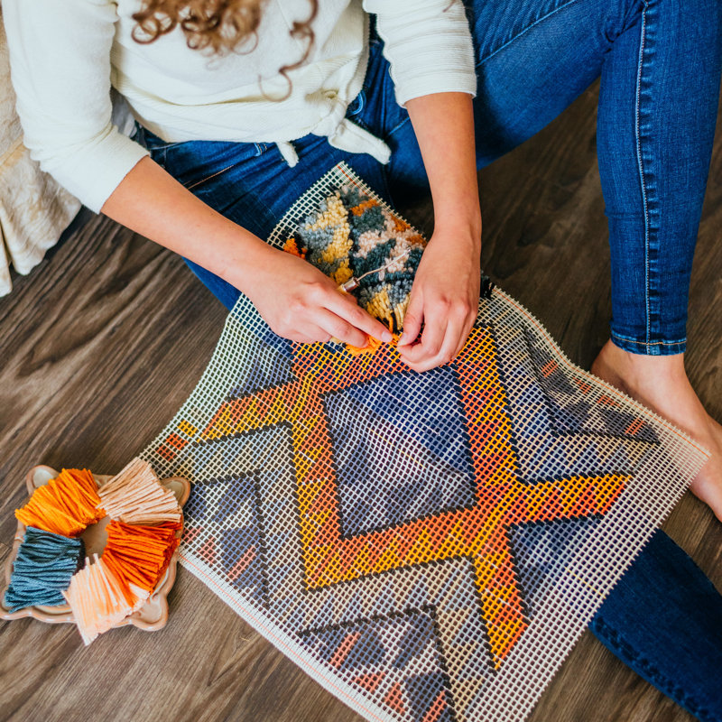 Ensemble de coussins décoratifs LoRan, 16 po x 16 po, Kilim