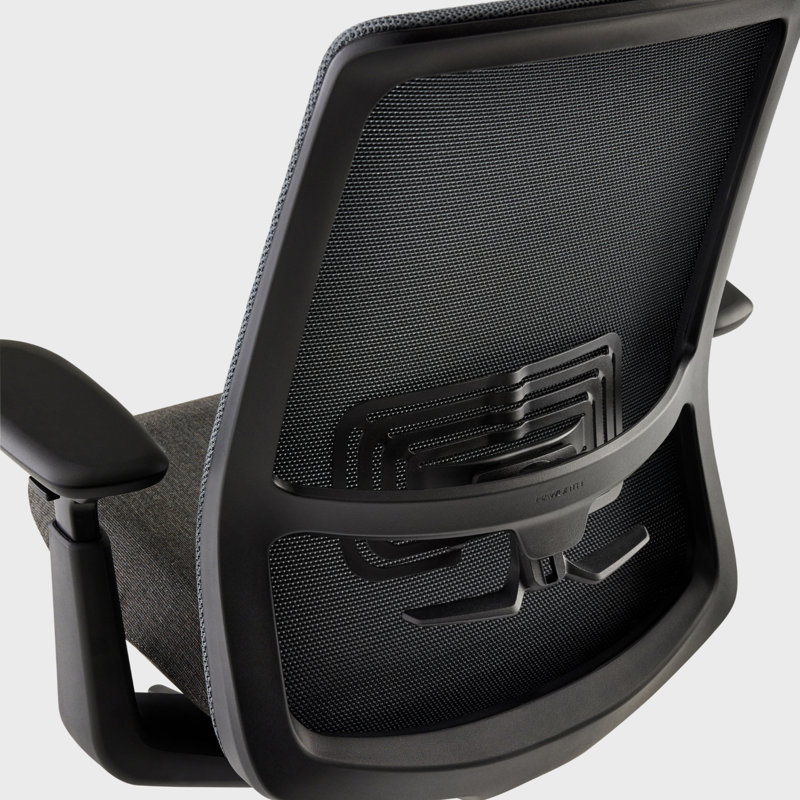 Haworth Soji Mesh Ergonomic Task Chair, Charcoal