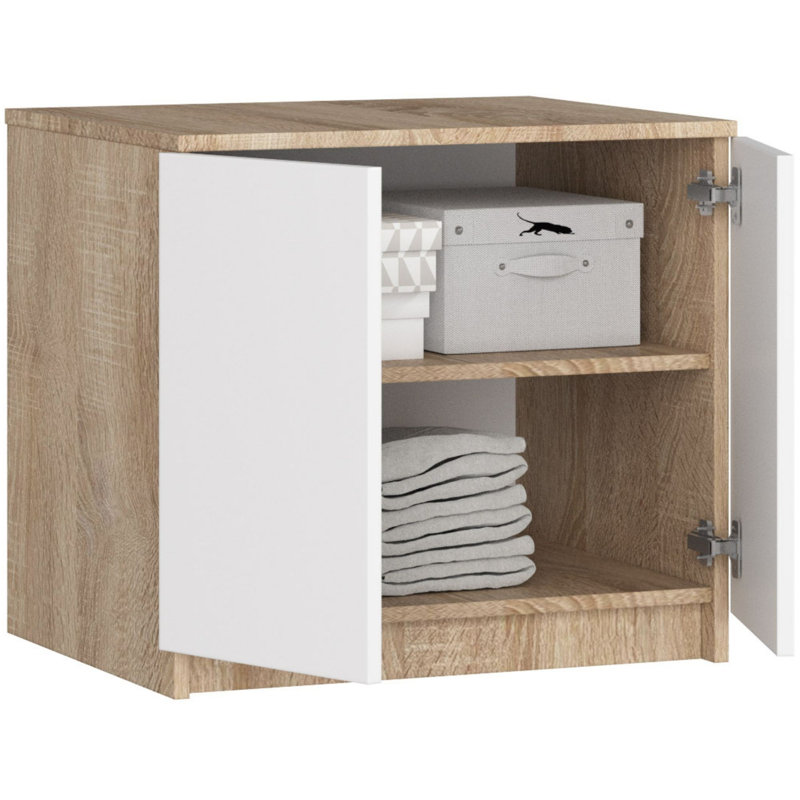 Sianah Particle Board 2 - Door Rectangle Accent Cabinet
