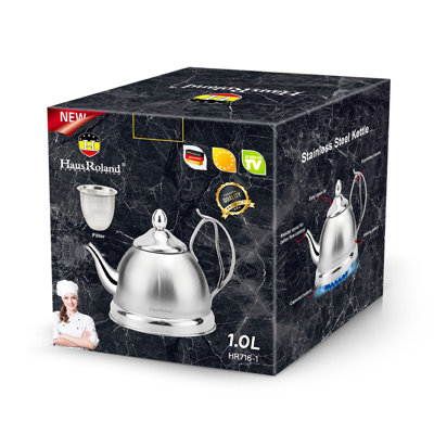 Small Kettle with Removable Infuser 1-qt.