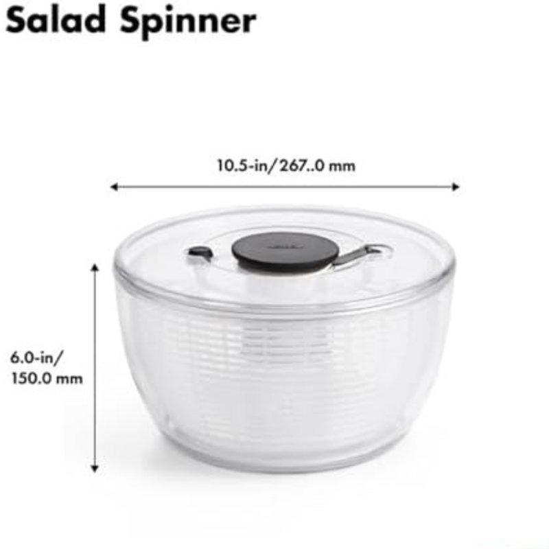 Oxo Good Grips Large Salad Spinner - 6.22 Qt., White