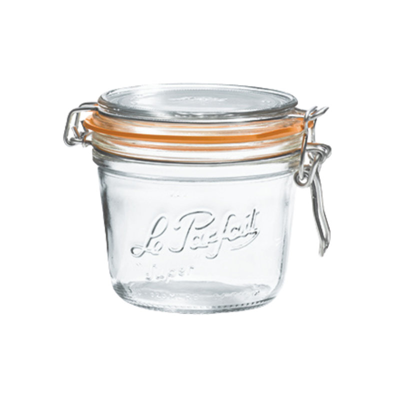 Glass Jar - Set of 6, 10.71cm H x 11.35cm W x 11.35cm D