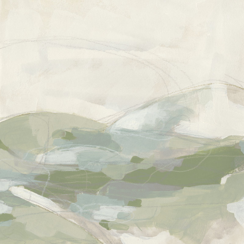 «Moss Vale I» par June Erica Vess - reproduction d'art sur toile tendue, H 20 po x l 20 po