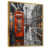 Toile avec cadre flottant or