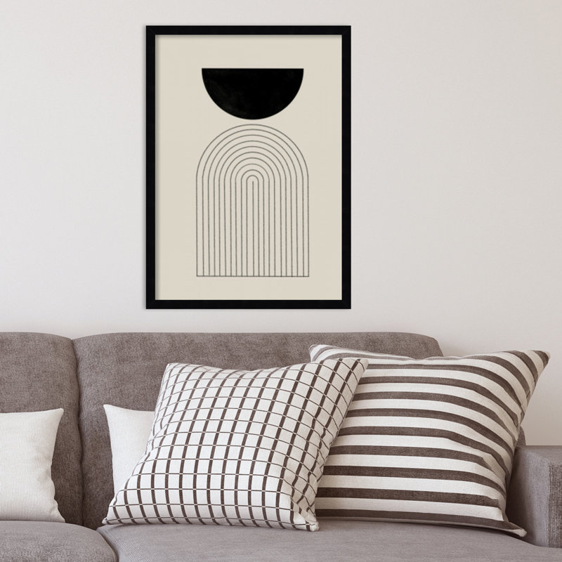 BaB No 1 by The MIUUS STUDIO, 25" H x 18" W x 1" D, Black