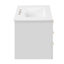 Armoire de salle de bain murale 30 "avec tiroirs à fermeture en douceur et lavabo en céramique-25272610