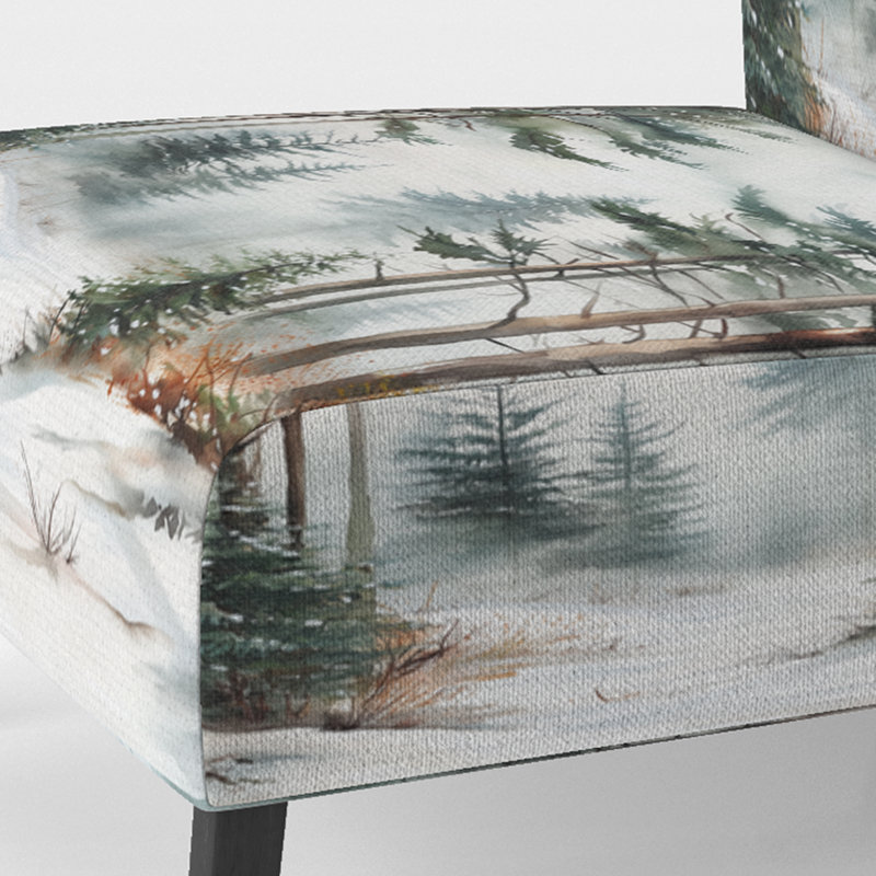 Fauteuil de chambre Tree Pine, Pantoufle sans accoudoirs