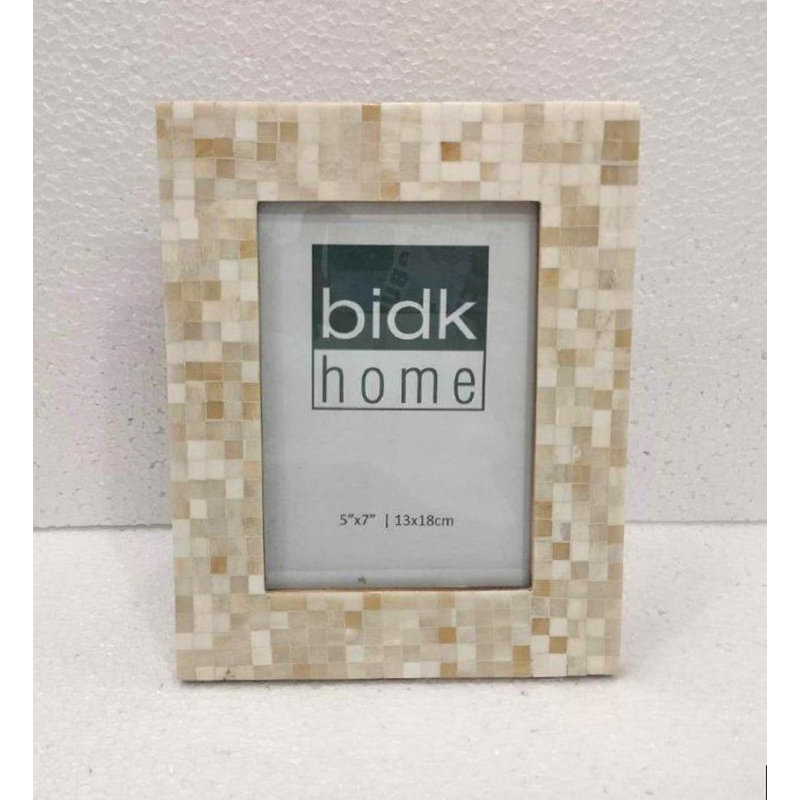 Bone Picture Frame, 5" x 7"