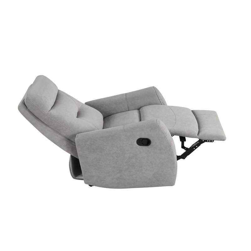 Fauteuil inclinable pivotant, Gray Fabric