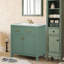 Meuble-lavabo moderne 30 po avec lavabo en céramique-100135021
