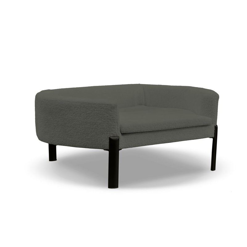 Polyester Pet Bed, Grey