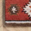 Tapis en laine touffeté et fabriqué à la main de style sud-ouest Saphirra-1837475134