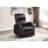 Meglia Brown Upholstered Power Recliner Chair-472691867