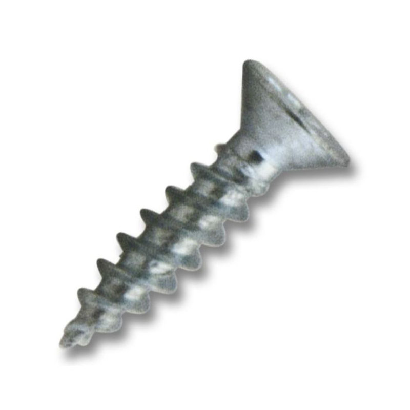 # 4 x 1/2 po Zinc Philips tête plate à gros fil