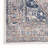 Jolien Machine Washable Persian Ivory Blue Area Rug-770829345
