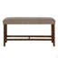 Banc de bar brun Marcello