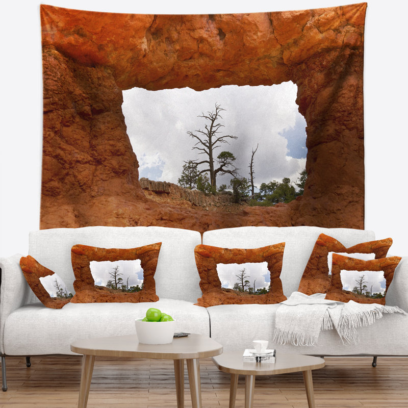 Tapisserie pour fenêtre Sky Canyon, H 68 po x l 80 po