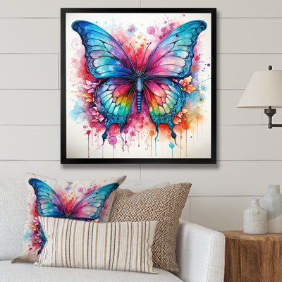 Colorful Butterfly 1 - Insects & Bugs Wall Art
