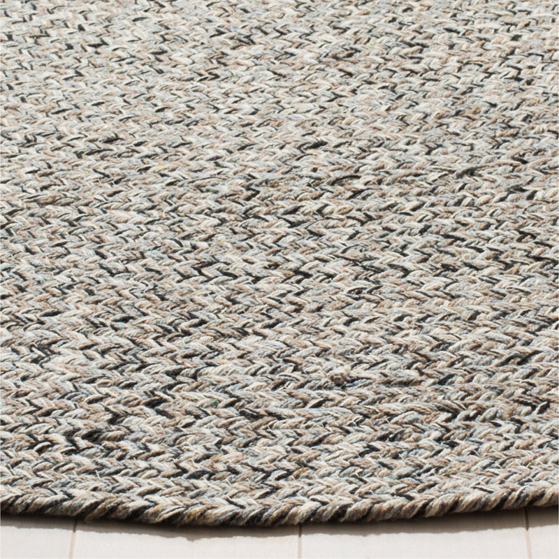 Tapis en coton tissé à la main Paulina, Rond 6 pi