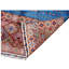 Hand-Knotted High-Quality Red and Blue Area Rug