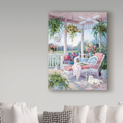« victorian poésie », reproduction de peinture à l’acrylique sur toile tendue
