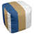 Bleu royal / or / blanc
