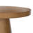 Pueblo 27.5" W Round Pedestal Outdoor Bistro Taupe Table Dining Table With Concrete Top-2089931625