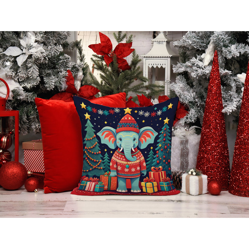  Coussin décoratif intérieur / extérieur en polyester Autre / Sans motif, 18 po x 18 po