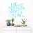 Non-Wall Damaging Wall Decal