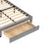 Lit plateforme tapissier avec rangement Johnita-609792172