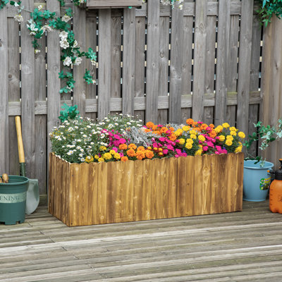 Westbury Raised Garden Bed, Wooden Planter Box