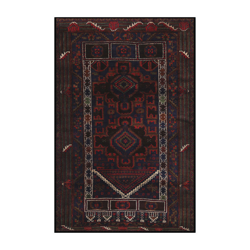 Southwestern Indoor Rug, Rectangle 7' x 10'