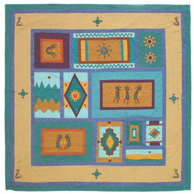 Cotton Patchwork Shower Curtain